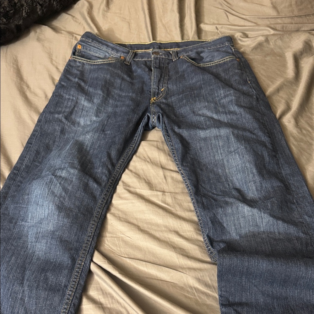 Levi's Relaxed Women's Jeans in Dark Blue Denim